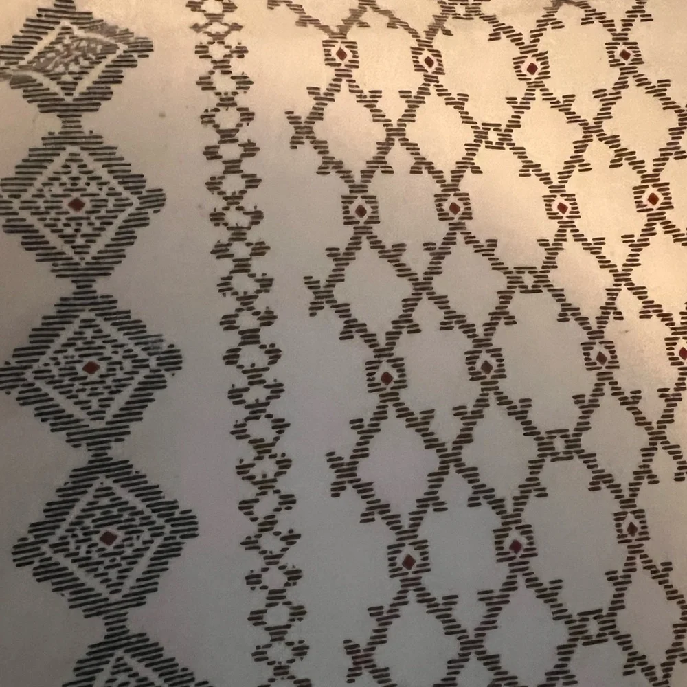 Geometric Patterned Curtain - Picture 3 of 3